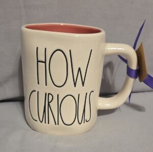 Disney Cream Mug with Black Text